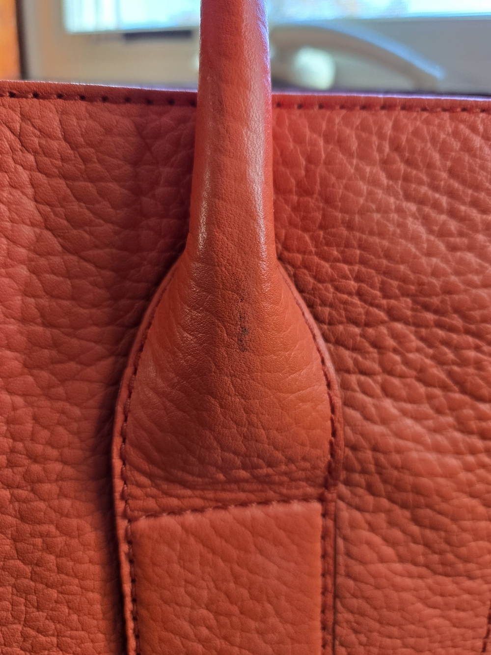 KATE SPADE Southport Avenue Linda Tote, Flaming Red Orange - Picture 10 of 10